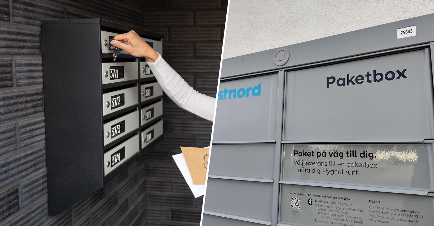 hur länge kan paket ligga i postbox